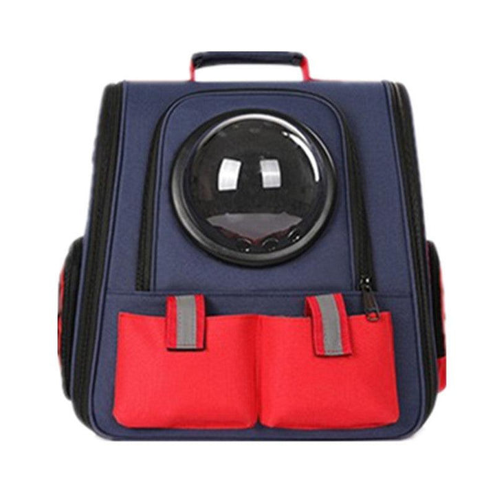 Breathable Pet Bag Car Cat And Dog Bag Shoulder Pet Backpack - MRSLM