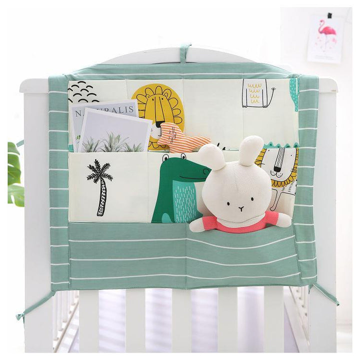 Baby Crib Bedside Hanging Multifunction Storage Bag - MRSLM