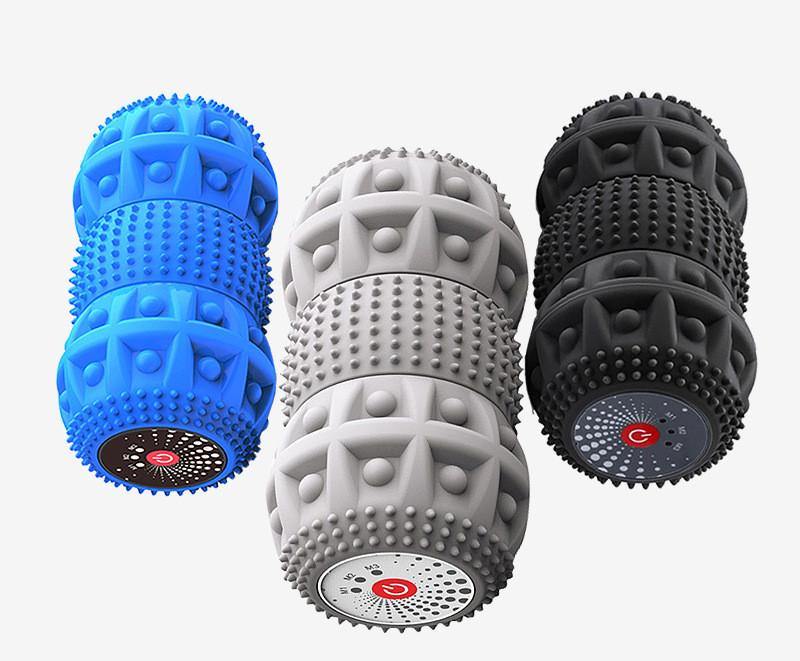 Electric Deep Tissue Foam Roller Vibrating Sports Recovery Peaunt Massage Ball - MRSLM