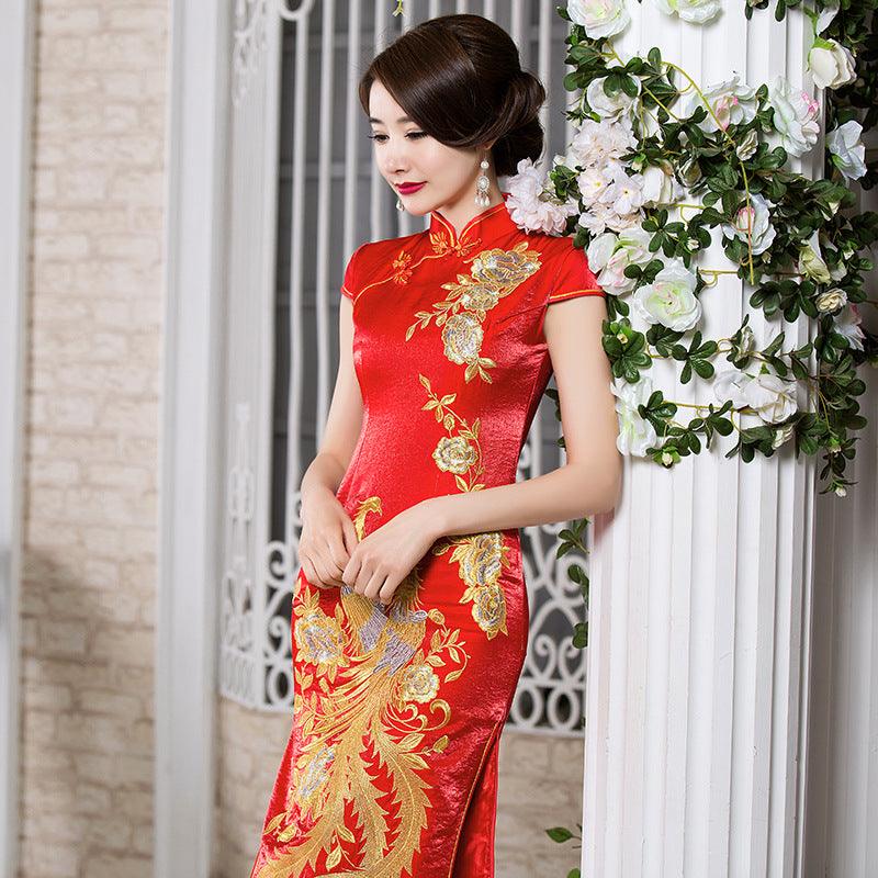 Bridal wedding cheongsam - MRSLM