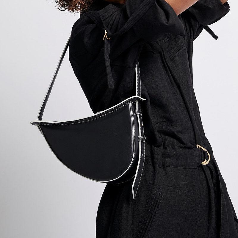 Single Shoulder Handbag Personality Retro Armpit Bag - MRSLM