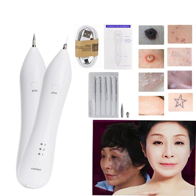 Laser Plasma Pen Facial Care Tool Dark Spot Scar Remover Mole Tattoo Removal Machine Freckle Tag Wart Removal Beauty Massager - MRSLM