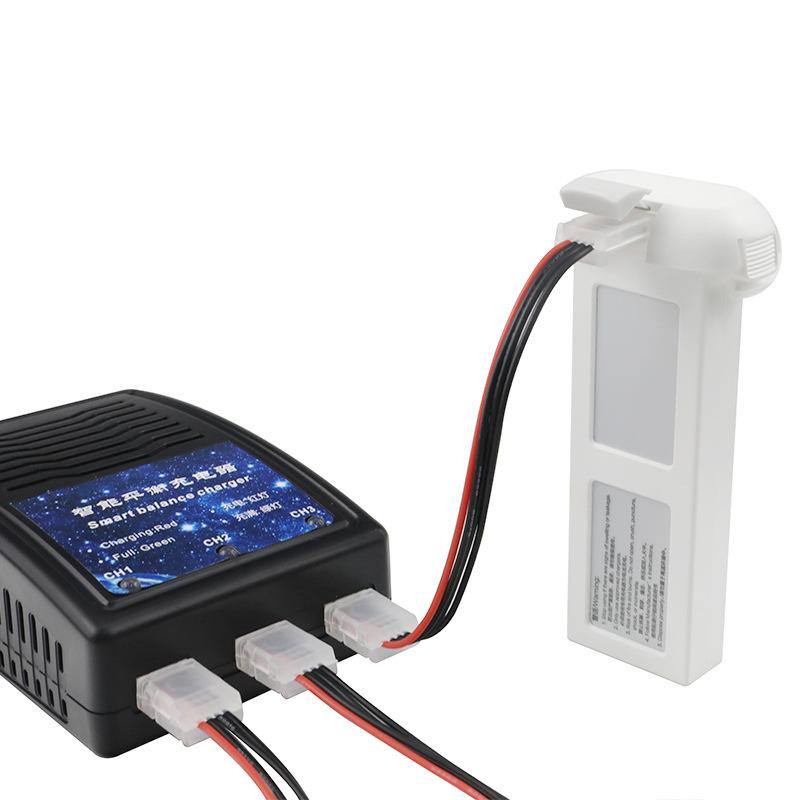 1 to 3 Charger Hub DC 11-16V/6A Smart Balance Charger for FIMI A3 Battery - MRSLM