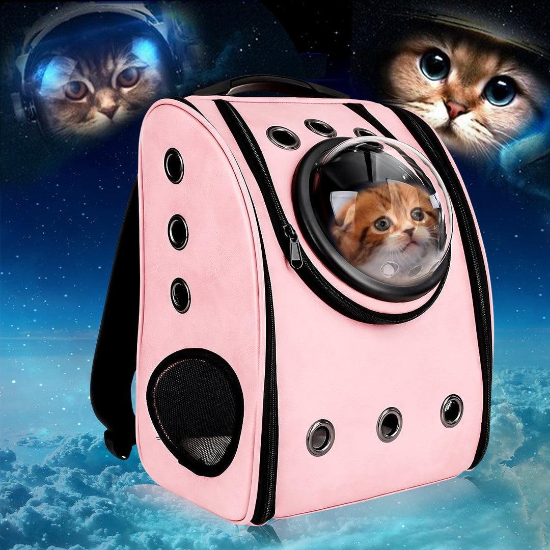 Astronaut Capsule Breathable Pet Puppy Cat Travel Bag Space Carrier Bag - MRSLM