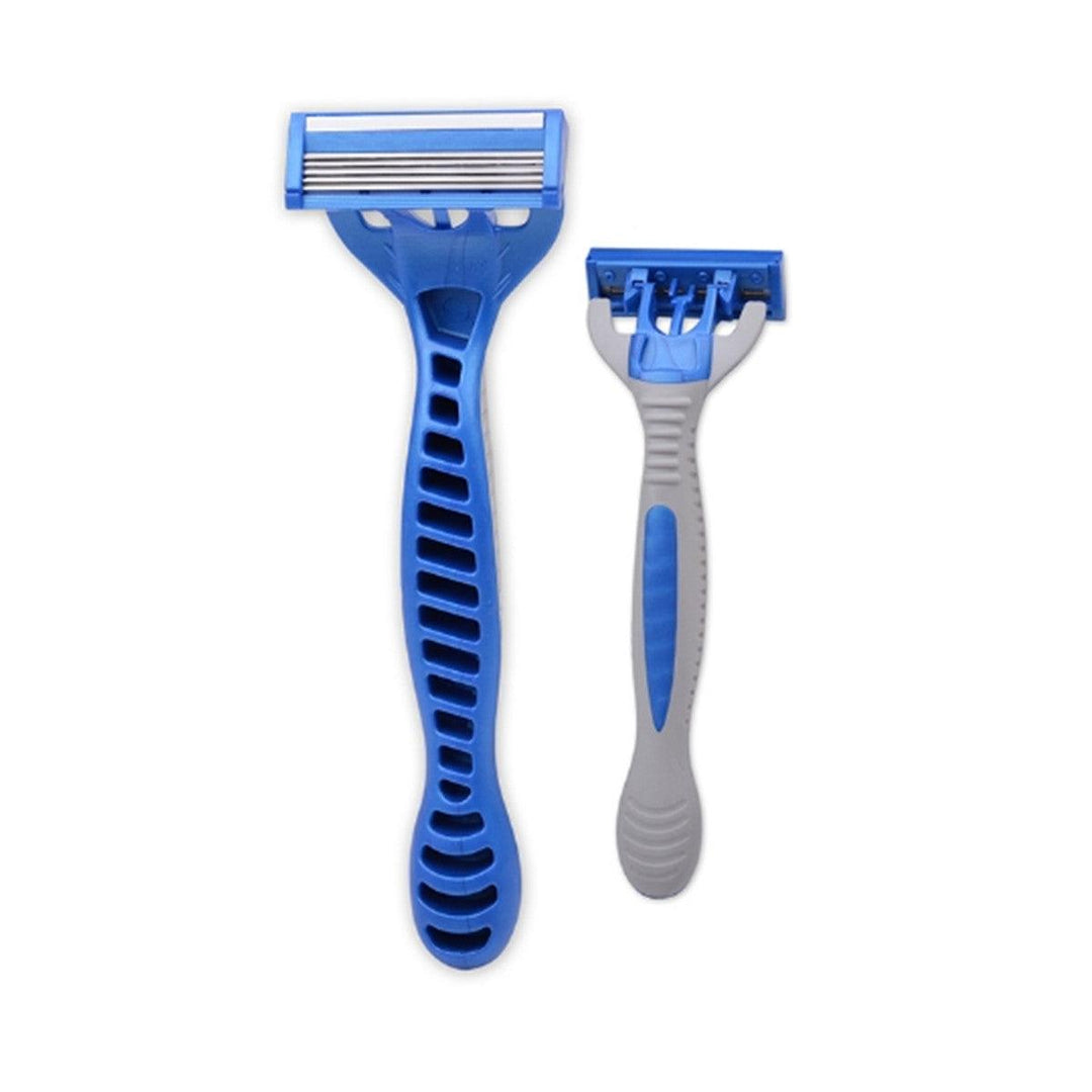 5 In 1 Men's Beard Care Set Folding Comb Tracing Pen 5-Layer Shaver Scissors Kit - MRSLM