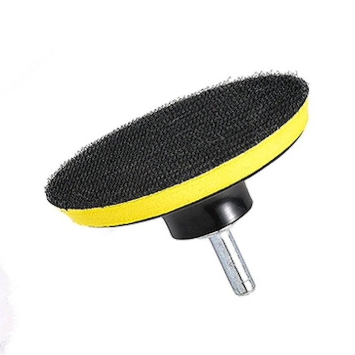 5-piece Set of Artificial Wool Waxing Cleaning Wool Pad Sponge Self-adhesive Polishing Disc for Mirror Polishing of Car Sofa Floor Glass - MRSLM