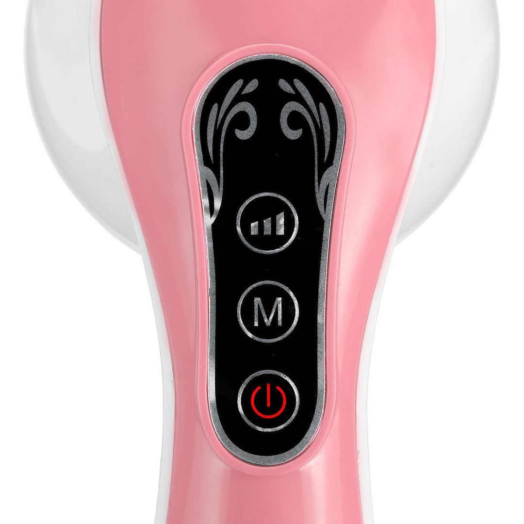 6 Modes Electric Body Hot Compress Massager Weight Lost Slimming Kneading Massager Roller Vibration Massager - MRSLM