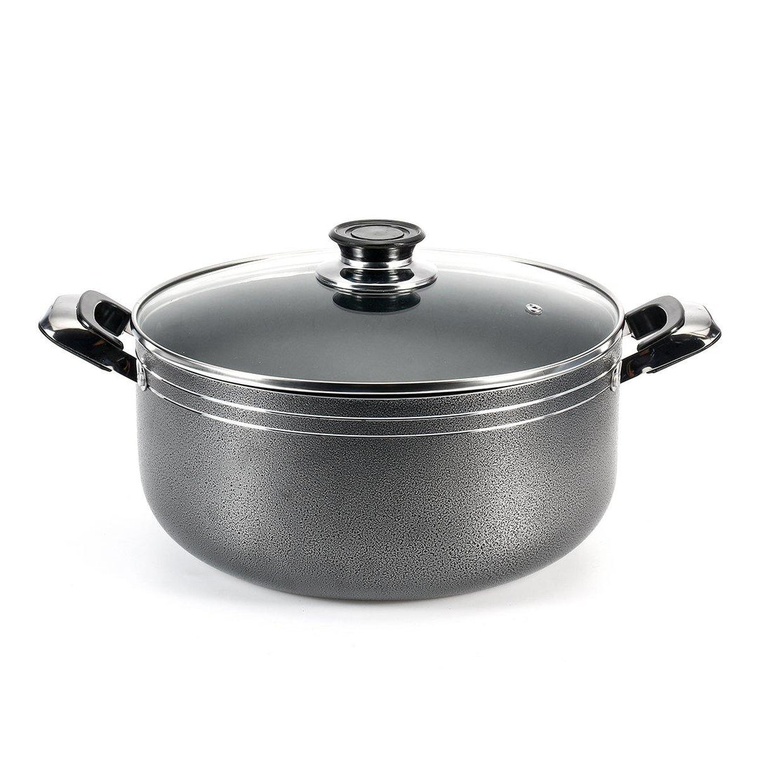 16 Piece High Performance Nonstick Pots and Pans/Cookware Set Soup Pot Frying Pan Kitchen Shovels Set - MRSLM