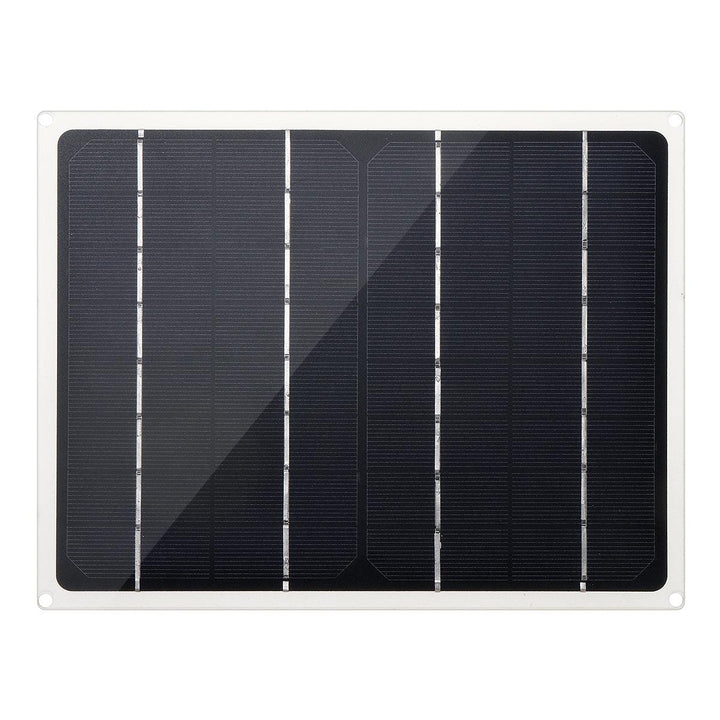 10W Portable Solar Power Panel Monocrystalline Silicon Solar Bank for Solar Energy Power Charger Kit - MRSLM