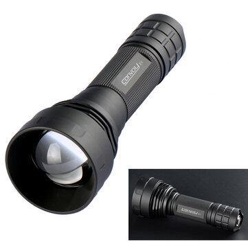 Convoy Z1 SST40 2000lm 12-group Modes Zoomable Temperature Control 18650/21700 Powerful LED Flashlight - MRSLM
