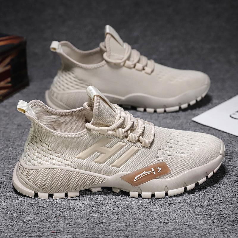 Breathable Men's Shoes Trendy Sports Casual Sneakers - MRSLM