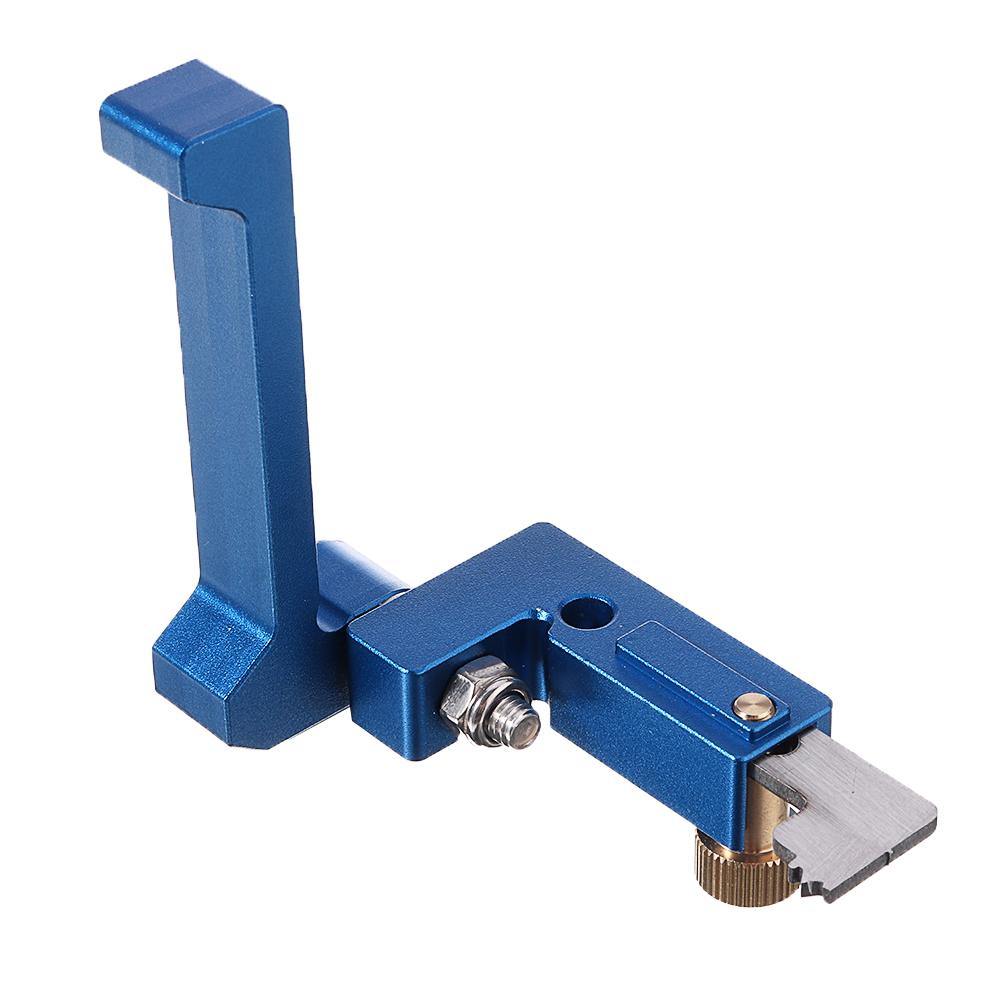 Drillpro Woodworking Profile Fence T Track Slot Sliding Bracket Miter Gauge Fence Connector for Woodworking Router Saw Table Benches - MRSLM