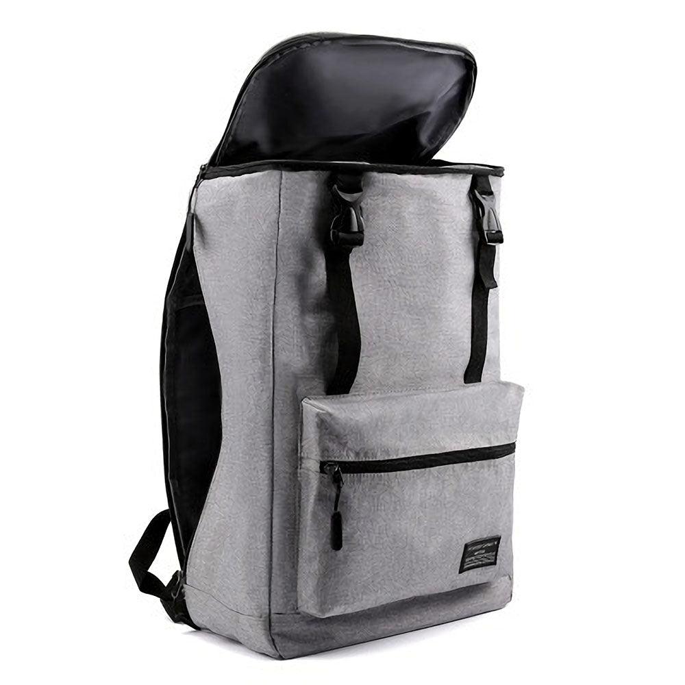 17 inch Laptop Bag with USB Charging Port Shoulder Bag Classic Business Outdoor Stylish Backpack Travel Storage Bag - MRSLM