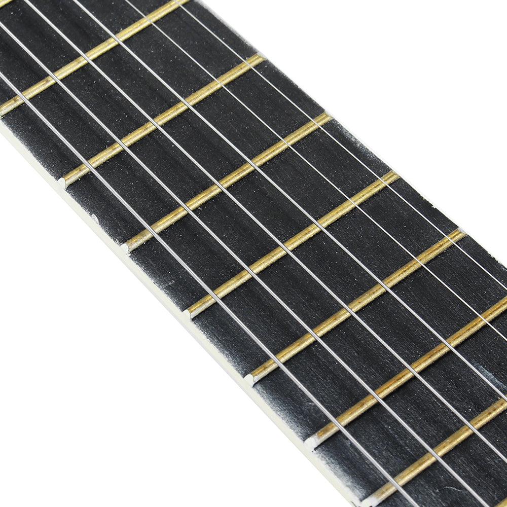 21 Inch 6 Strings Basswood Acoustic Classic Guitar For Kids Children Gift Mini Musical Instrument - MRSLM