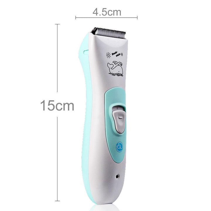 Baby Hair Clipper Set Rechargeable IPX-7 Waterproof Child Hair Trimmer Home Use DIY Hair-Cutting Set (#01) - MRSLM