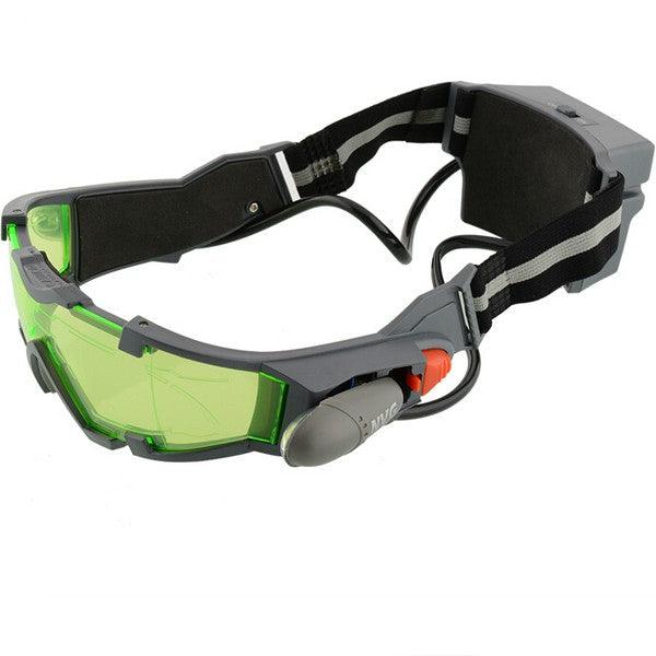 Night Vision Goggles Lens Adjustable Elastic Band Night Glasses Eyeshield Worldwide Green - MRSLM