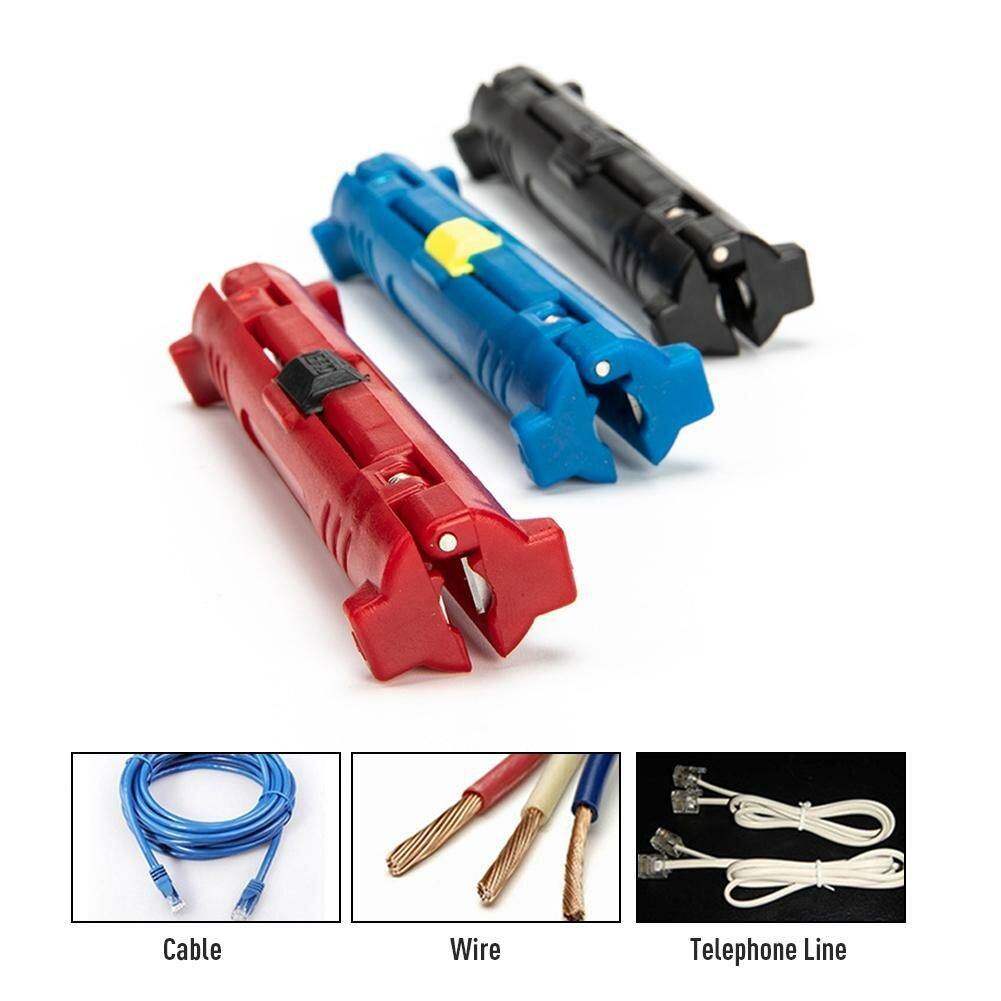 Multi-function Electric Wire Stripper Pen Rotary Coaxial Wire Cable Pen Cutter Stripping Machine Pliers Tool for Cable Puller To - MRSLM