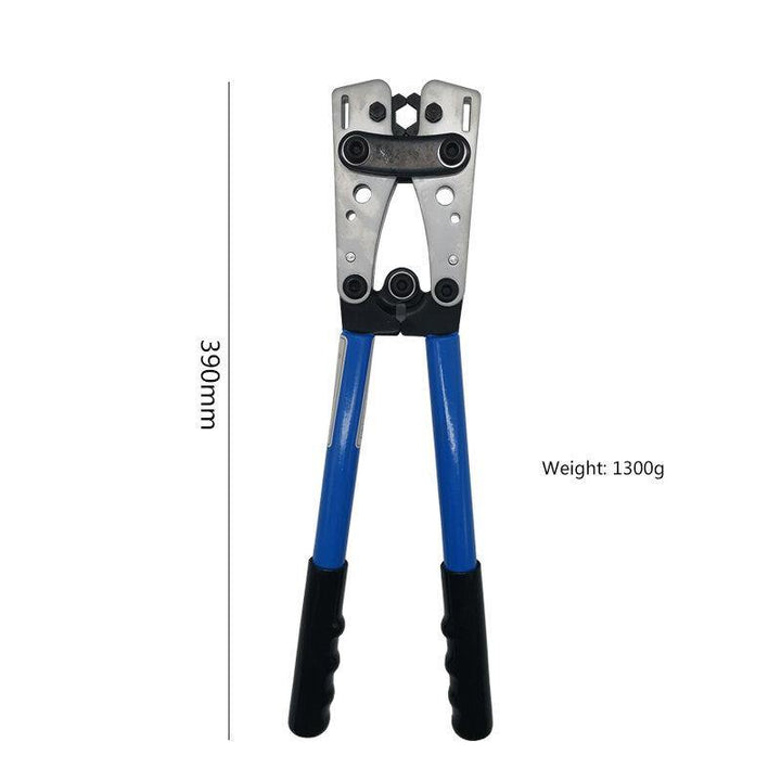 HX-50B Cable Crimper Cable Lug Crimping Tool Wire Crimper Hand Ratchet Terminal Crimp Pliers For 6-50mm2 Cable Tools - MRSLM