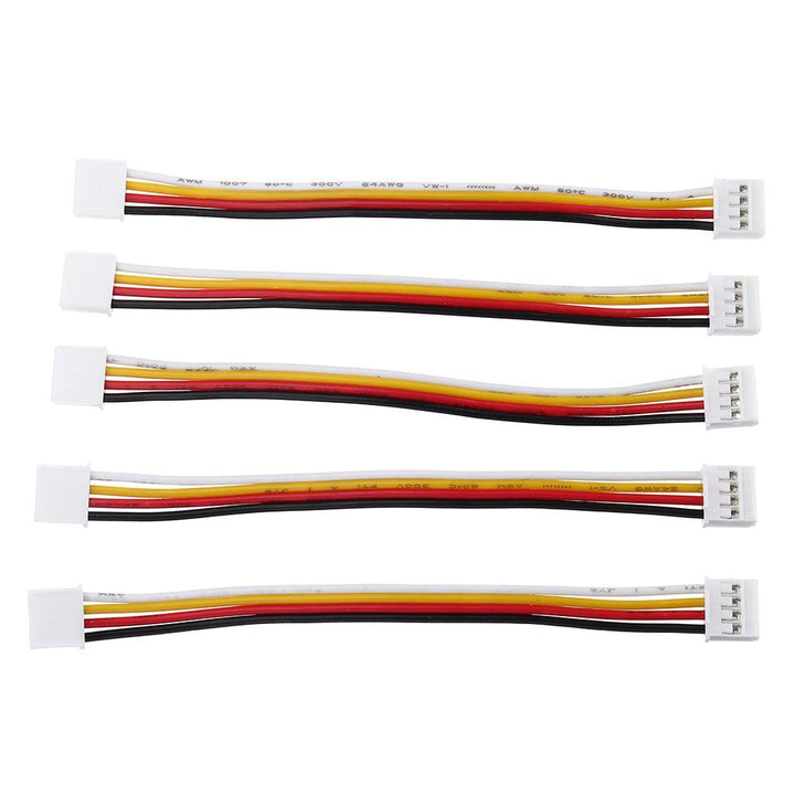 5Pcs x 5Pcs M5Stack Universal 4Pin Buckled Grove Cable Wire 10cm 25pcs - MRSLM