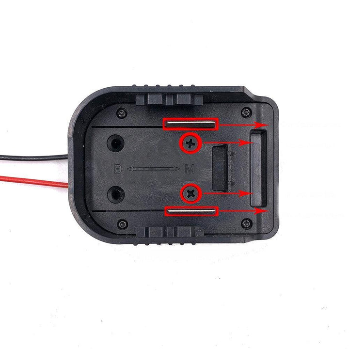Battery Adapter DIY Cable Output Adapter for Makita 18V Lithium Battery for Makita BL Series - MRSLM