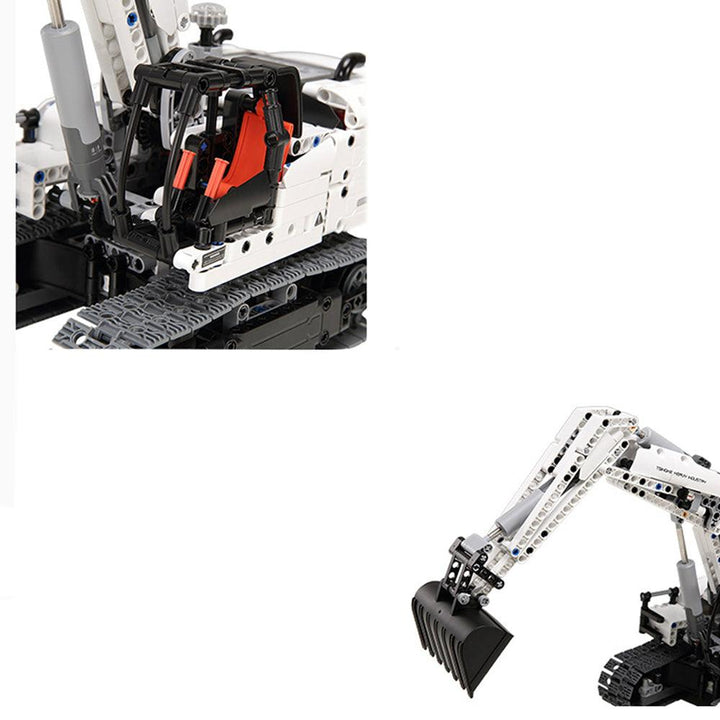 XIAOMI DIY Assembled Engineering Hydraulic Excavator Hook Machine Blocks Model Toys - MRSLM