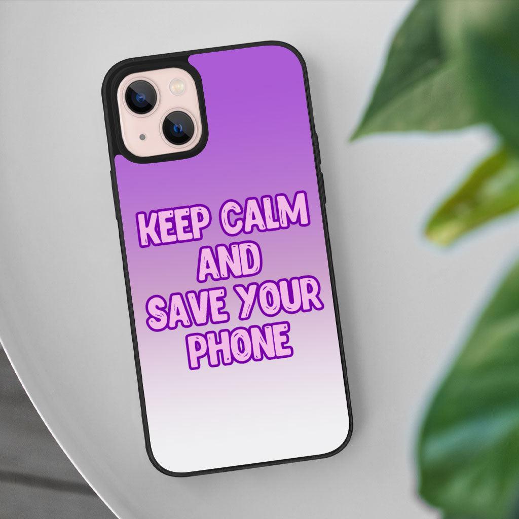 Keep Calm iPhone 13 Case - Cool Phone Case for iPhone 13 - Trendy iPhone 13 Case - MRSLM