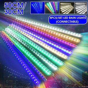 192LED 30/50CM 192/288 LED 50CM Curtain Fairy Lights Home Party String Lamp Xmas IP65 - MRSLM