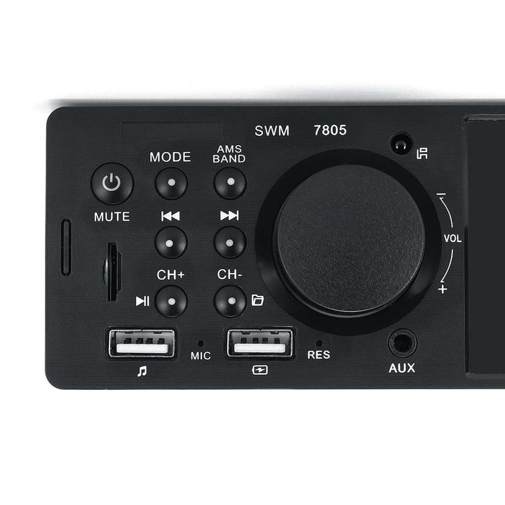 7805 4.1 Inch WINCE Car MP5 Player 1DIN Touch Screen Audio Video TF Card bluetooth FM Radio Support Carema - MRSLM