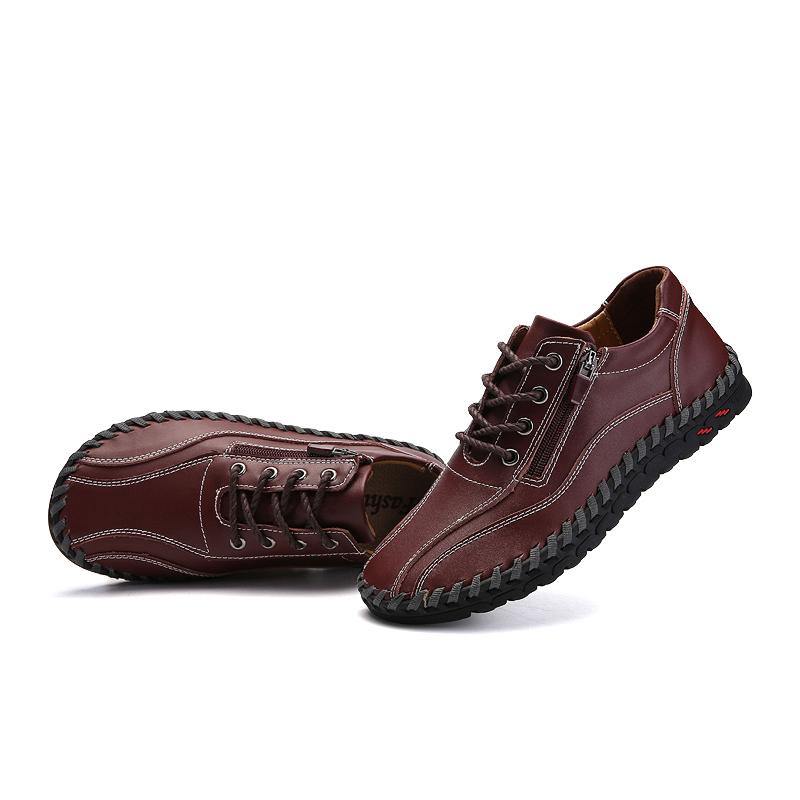Menico Genuine Leather Business Casual Oxfords - MRSLM