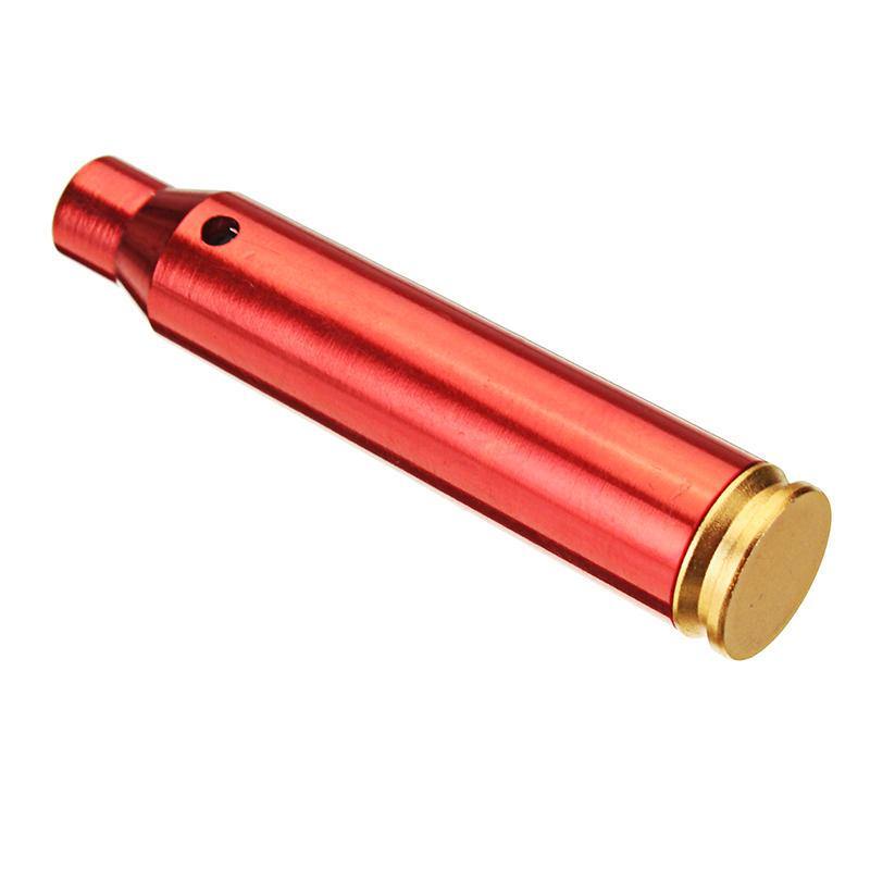 Red CAL 223 REM Gauge 5.56mm Laser Boresighter Red Dot Sight Brass Cartridge Bore Sighter Caliber - MRSLM