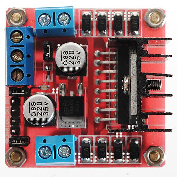 5Pcs L298N Dual H Bridge Stepper Motor Driver Board Geekcreit for Arduino - products that work with official Arduino boards - MRSLM
