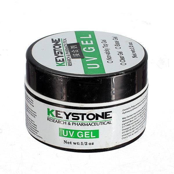 Keystone Nail Art Clear UV Primmer Base Coat Gel Foundation - MRSLM