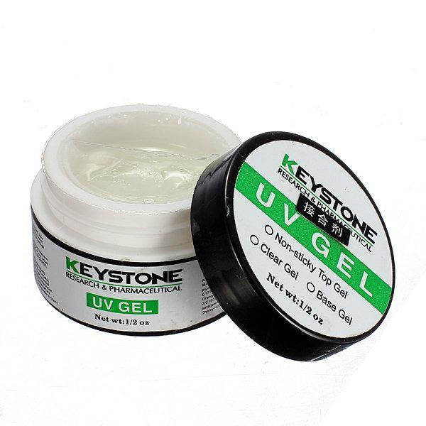 Keystone Nail Art Clear UV Primmer Base Coat Gel Foundation - MRSLM