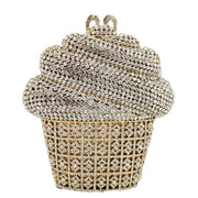 Ice cream rhinestone evening bag - MRSLM