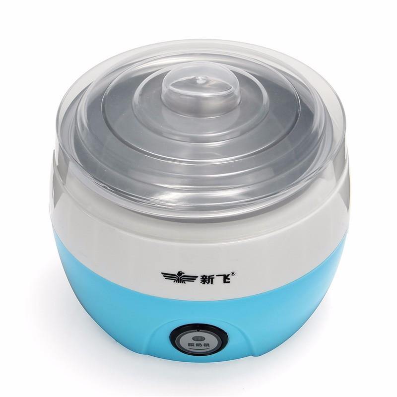 220V Stainless Steel Automatic Yogurt Maker DIY Yoghurt Container Kitchen DIY Appliance - MRSLM