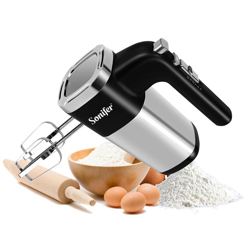5 Speeds 500W High Power Electric Food Mixer Hand Blender Dough Blender Egg Beater Hand Mixer For Kitchen 220V - MRSLM