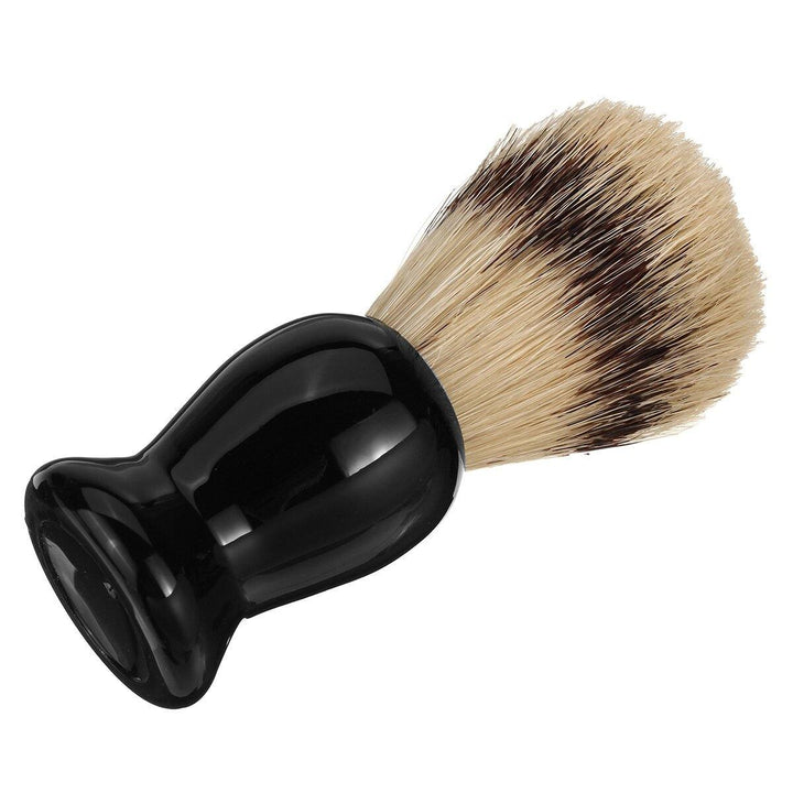 Barber Shaving Kit Set Straight Razor Shaving Brush Strop Wooden Box - MRSLM