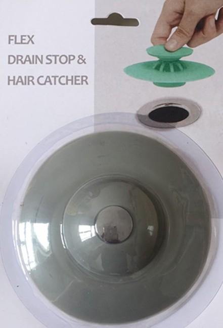 Shower Drain Stopper Plug Bathtub Cover Hot Bath Tub Sink Strainers Hair Catchers - MRSLM