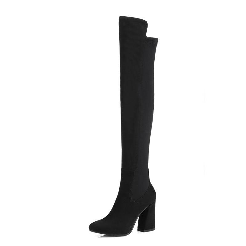 Frosted leg stretch boots, view 3 - MRSLM
