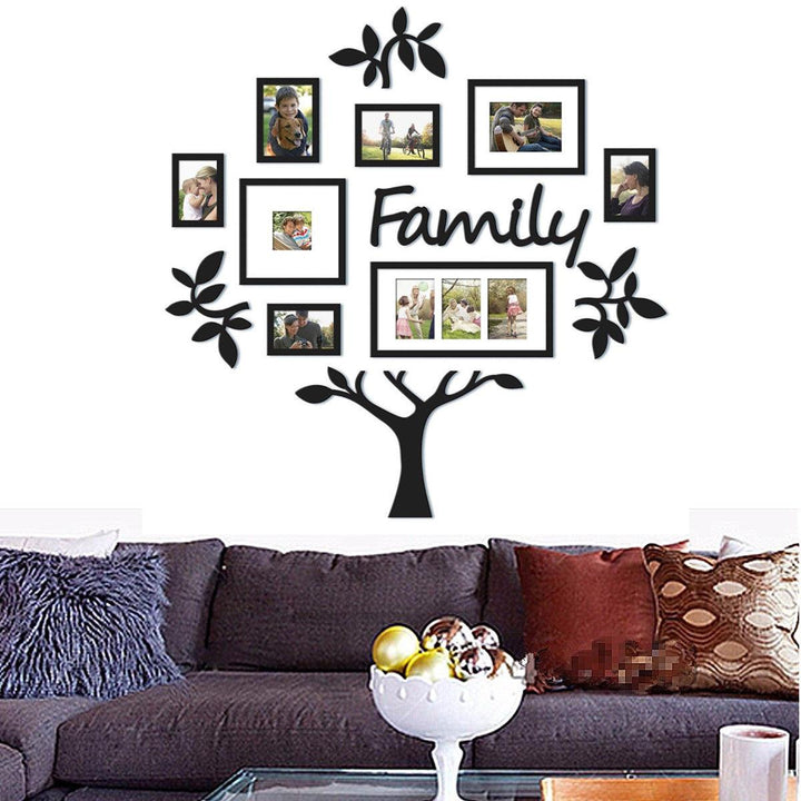 Family Tree Frame Collage Pictures Photo Frame Collage Photo Wall Mount Decor Wedding - MRSLM