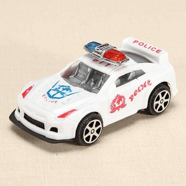 12xHZ Slide Racing Car Toys with Light Police Car Color Random - MRSLM