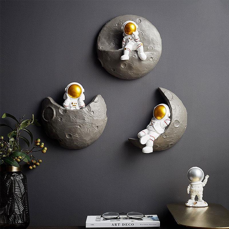 Astronaut Spaceman Living Room Wall Decoration Home TV Background - MRSLM