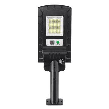 180 LED Solar Street Wall Light PIR Sensor Outdoor Waterproof Garden Lamp Remote - MRSLM