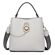 Soft PU bucket crossbody bag, view 10 - MRSLM