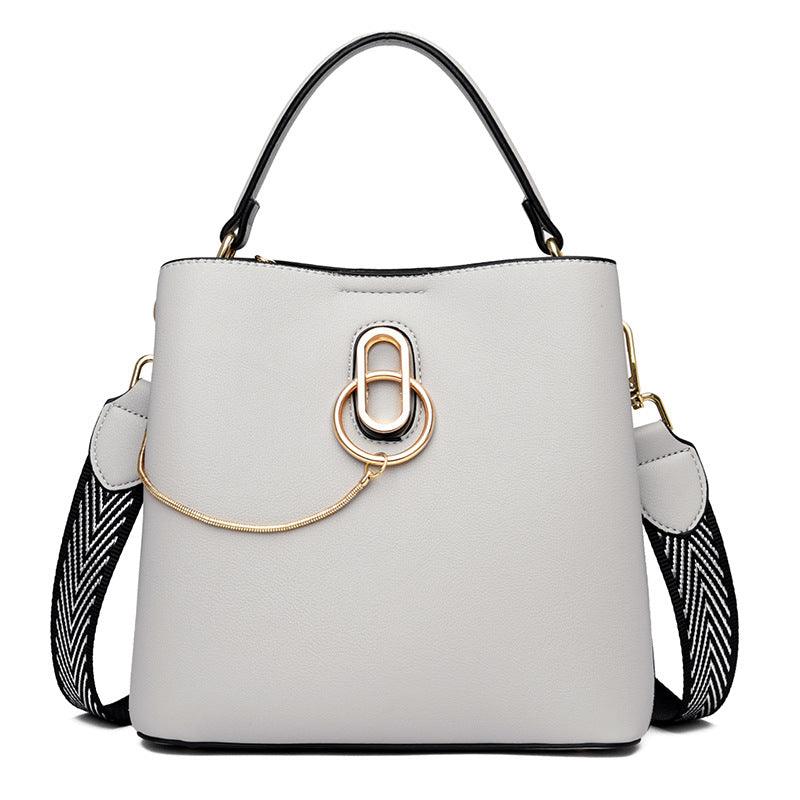 Soft PU bucket crossbody bag, view 10 - MRSLM