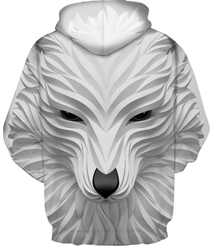 Long Sleeve Hoodies Men Casual Pullovers Hooded Animal 3D Printed Streetwear Boys Sweatshirt Jackets - MRSLM