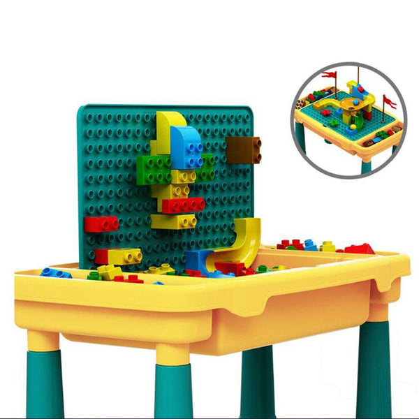 Multi-functional Compatible with Building Block Learning Table for Children Education Toys - MRSLM