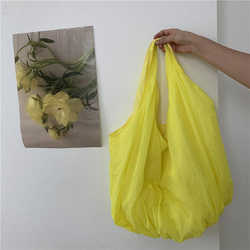 Korean nylon bucket bag, view 2 - MRSLM