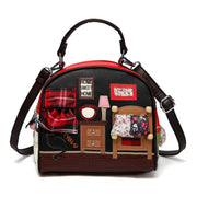 retro shell crossbody bag, view 3 - MRSLM