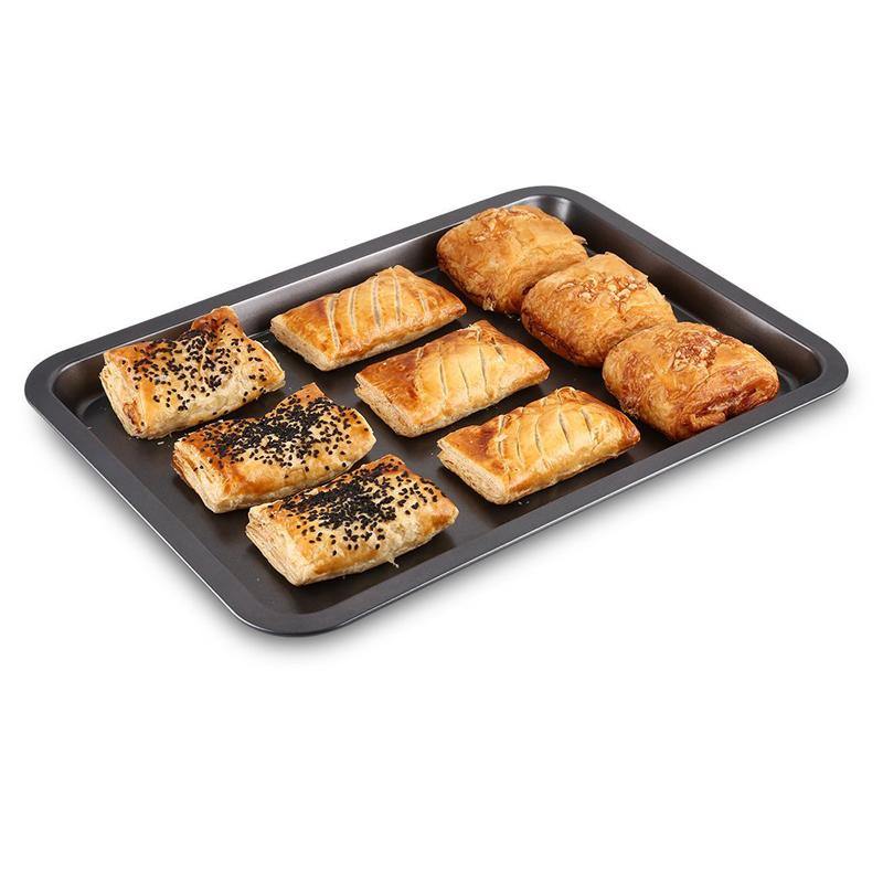 KC-OP03 Stainless Steel Non-stick Rectangular Cake Mold Bread Cookie Sheet Tray Oven Pan - MRSLM